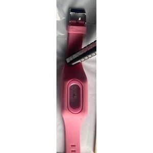 Pink Digital Watch with Adjustable Strap